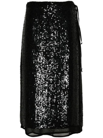 Gabriel sequinned wrap skirt - P.A.R.O.S.H. - BALAAN 1