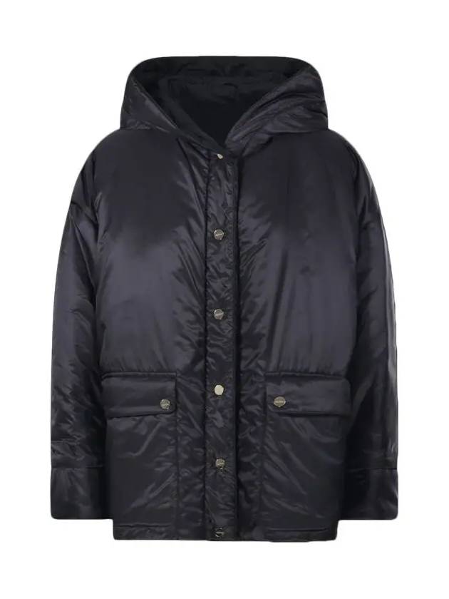 GREENMO Reversible Hooded Jacket Black 2429486094 071 - MAX MARA - BALAAN 2