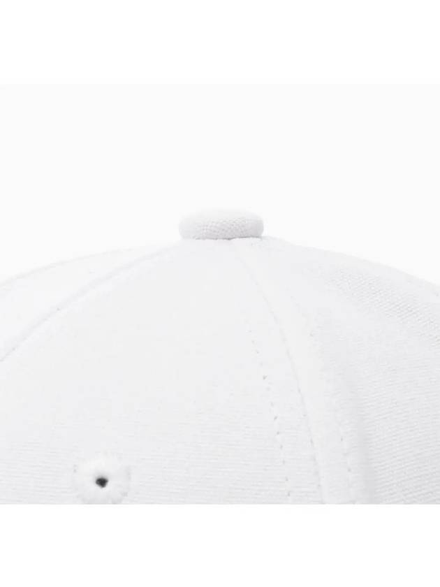 6 Panel Ball Cap White - STONE ISLAND - BALAAN 6