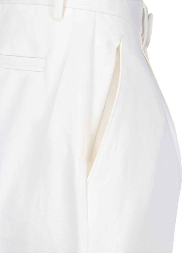 ZEGNA Trousers White - ERMENEGILDO ZEGNA - BALAAN 4