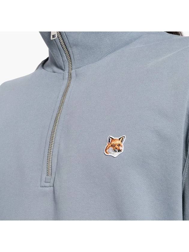 Maison Kitsune Fox Head Patch Men s Half Zip up Sweatshirt MM00314 P154 - POLO RALPH LAUREN - BALAAN 5