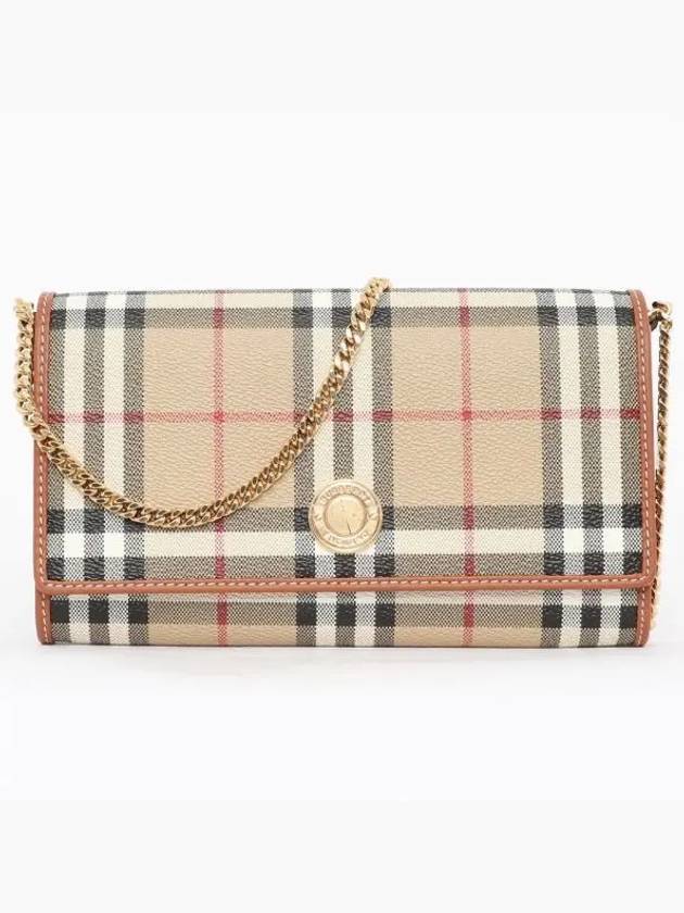 Vintage Check Chain Mini Cross Bag Archive Beige - BURBERRY - BALAAN 2