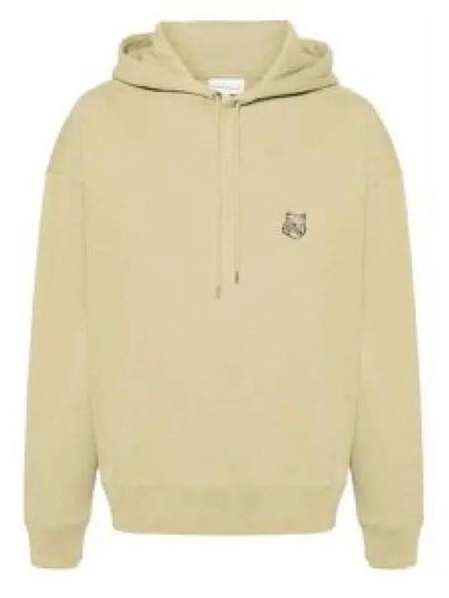 Bold Fox Head Patch Comfort Hoodie Mustard Green - MAISON KITSUNE - BALAAN 2