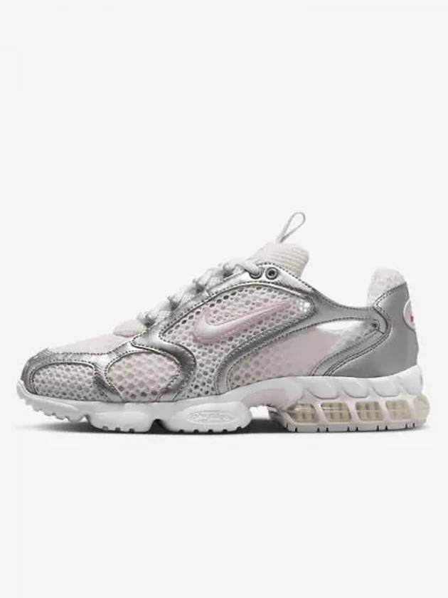 Air Zoom Spiridon Cage 2 Sneakers Pale Pink Foam Pierced White HV3932 699 708720 - NIKE - BALAAN 1