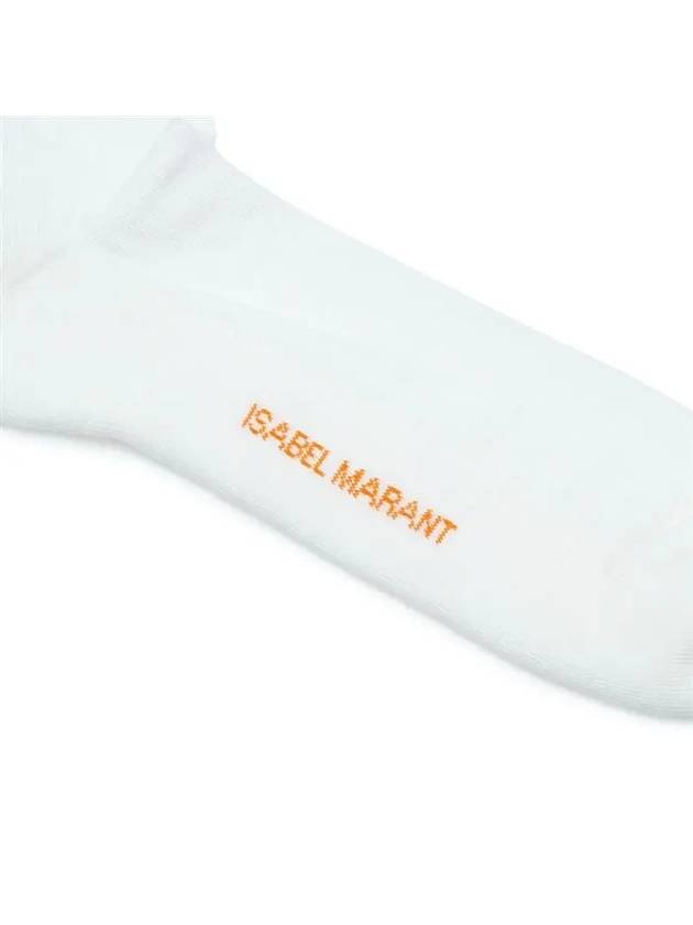 Intarsia striped socks 23PCT003JHA A1C23J 11OR sports socks - ISABEL MARANT - BALAAN 5