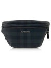 Cason Check Belt Bag Grey - BURBERRY - BALAAN 2