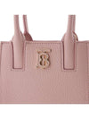 Micro Frances Leather Tote Bag Pink - BURBERRY - BALAAN 8