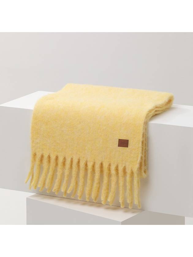 FUZZY BIG MUFFLER YELLOW - RECLOW - BALAAN 3