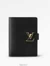 LV Vertical Compact Half Wallet Black - LOUIS VUITTON - BALAAN 2