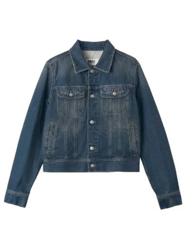 MM6 Sports Denim Jacket Green Cast - MAISON MARGIELA - BALAAN 1