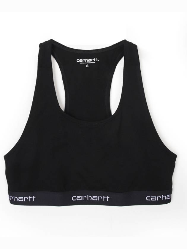 Script Racer Tank Bra Black - CARHARTT WIP - BALAAN 1