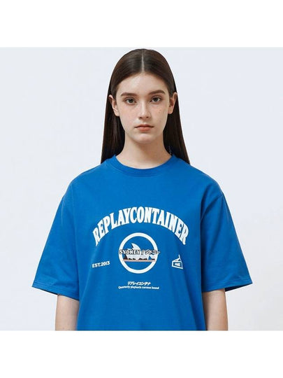 RC® City Logo Sydney Short Sleeve T-Shirt Blue - REPLAYCONTAINER - BALAAN 2