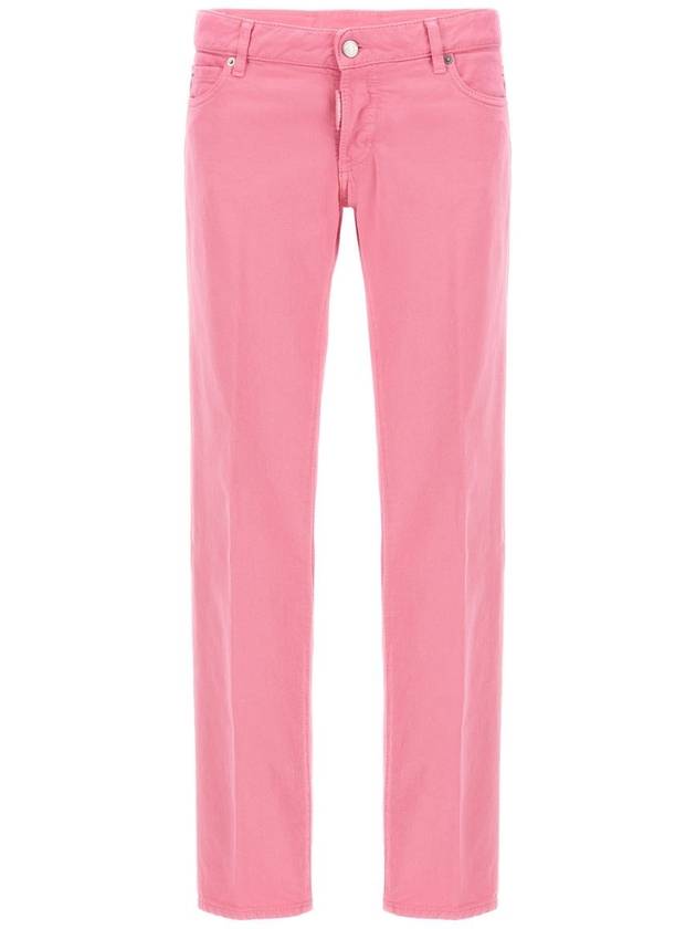 Denim Straight Pants S75LB0861S30811243 PINK - DSQUARED2 - BALAAN 2