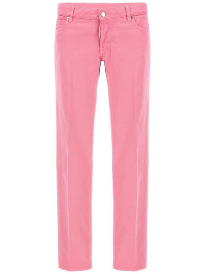 Denim Straight Pants S75LB0861S30811243 PINK - DSQUARED2 - BALAAN 2