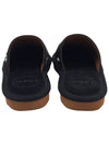 Woody Logo Strap Canvas Slippers Black - CHLOE - BALAAN 5