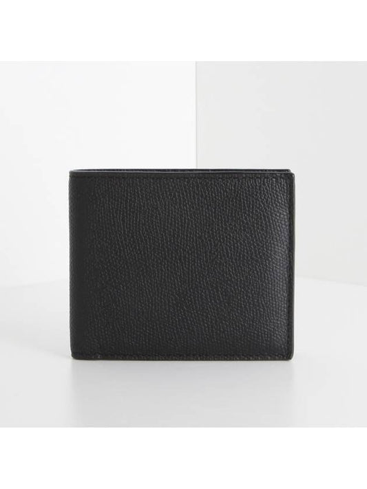 Men's Bifold 6CC Halfwallet Black - VALEXTRA - BALAAN 2