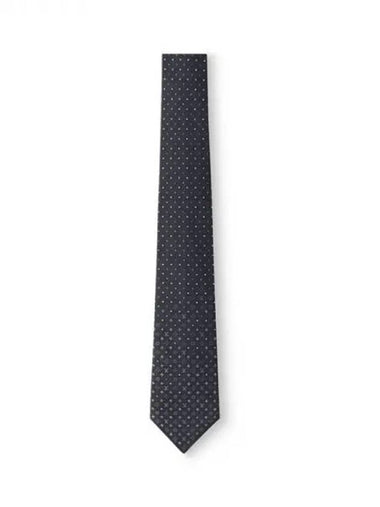 Monogram Gradient Dots Tie Dark Blue Grey - LOUIS VUITTON - BALAAN 1