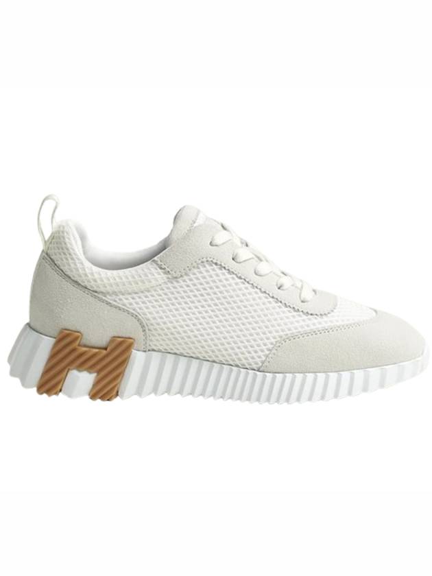 Bouncing Low Top Sneakers Blanc - HERMES - BALAAN 4