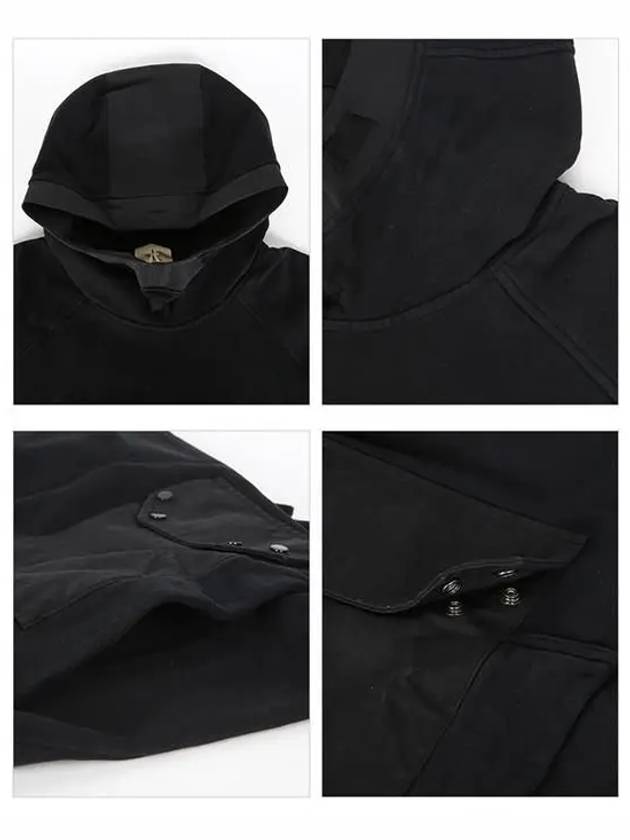 Pocket Cotton Hood Black - TEN C - BALAAN 5