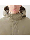 Le Logo Patch Hooded Down Parka Beige - COLMAR - BALAAN 4