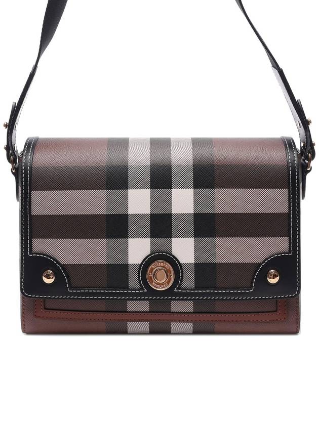 Note Shoulder Bag Dark Birch Brown - BURBERRY - BALAAN 3