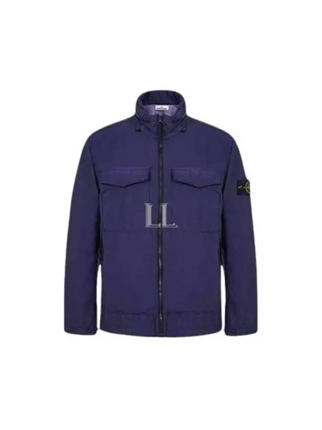 Waffen Naslan Light Watro Zip-up Jacket Dark Blue - STONE ISLAND - BALAAN 2