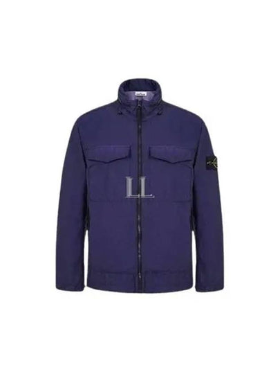 Waffen Naslan Light Watro Zip-up Jacket Dark Blue - STONE ISLAND - BALAAN 2