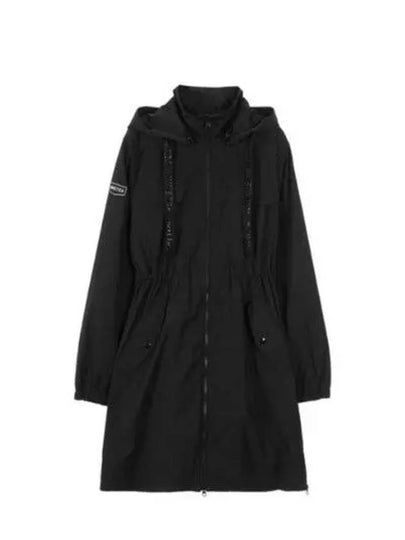 Melissa Long Windbreaker Black - DUVETICA - BALAAN 2