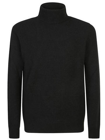 Fine knit turtleneck black - ROBERTO COLLINA - BALAAN 1