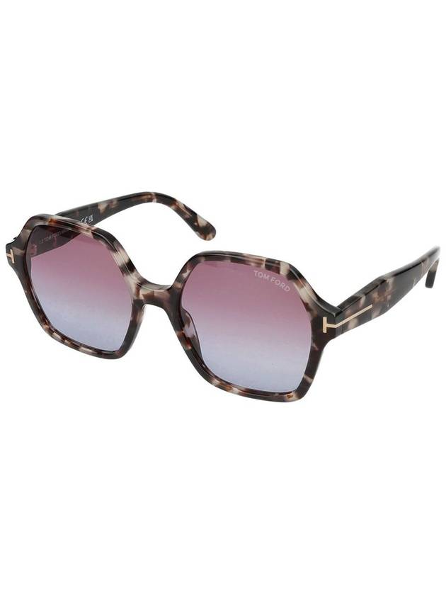 Sunglasses FT1032 55Z HAVANA COLORED MIRRORED - TOM FORD - BALAAN 3