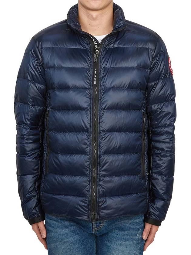 Crofton Quilting Down Padding Jacket Atlantic Navy - CANADA GOOSE - BALAAN 3