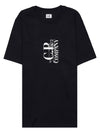 30/1 Jersey British Sailor Short Sleeve T-Shirt Black - CP COMPANY - BALAAN 11