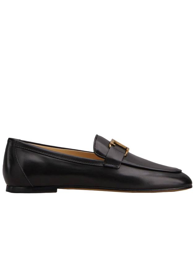 Tods T Timeless Leather Loafers Black - TOD'S - BALAAN 2