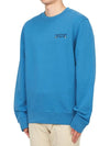 Oars Regular Crew Sweatshirt Sapphire - MAISON KITSUNE - BALAAN 3