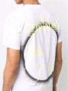 Solar Eclipse Short Sleeve T-Shirt White - STONE ISLAND - BALAAN 4