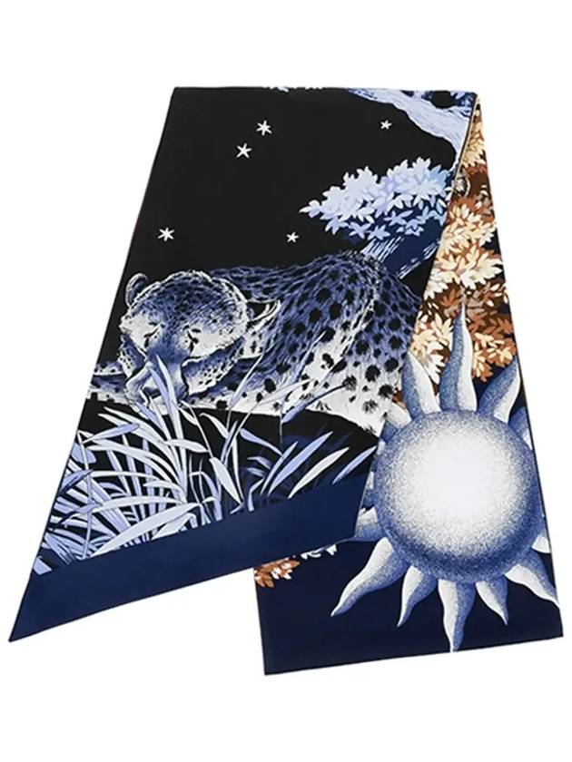 Day And Night Silk Scarf - SALVATORE FERRAGAMO - BALAAN 5