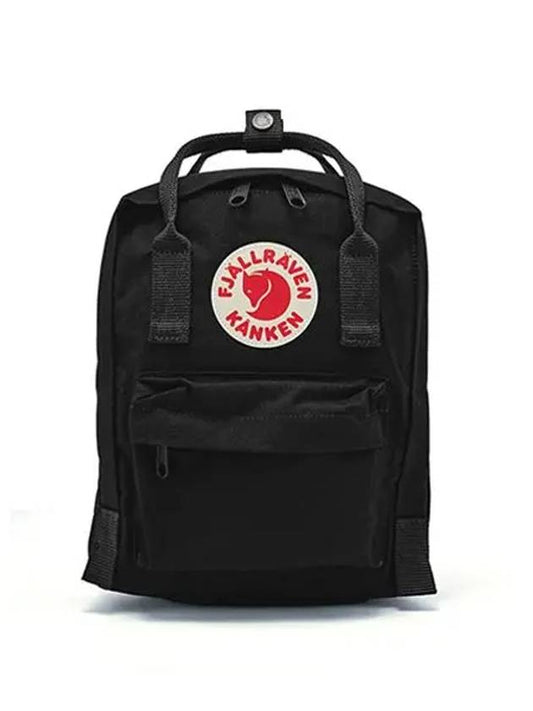 23561 550 Kanken Mini Black Backpack - FJALL RAVEN - BALAAN 2