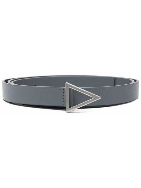 Triangle Buckle Belt Grey - BOTTEGA VENETA - BALAAN 2