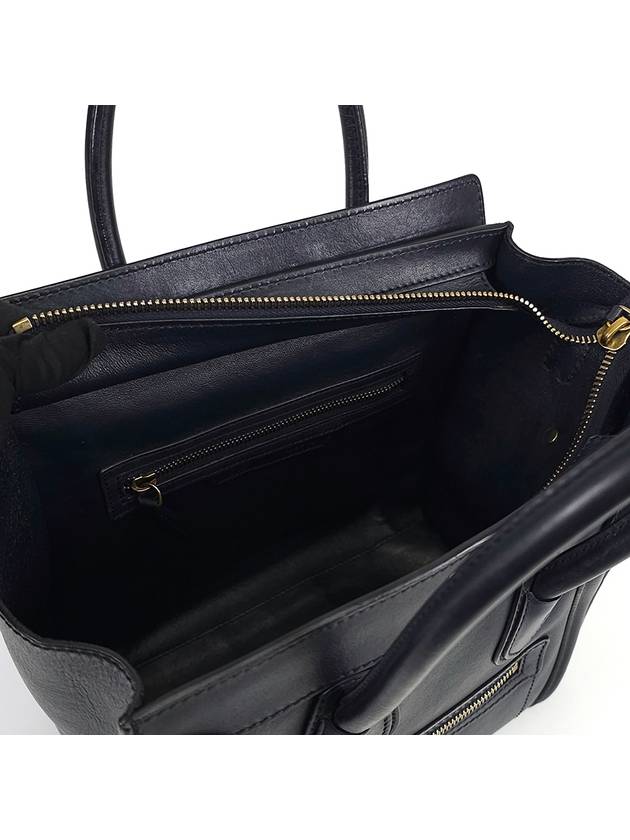 189793 Luggage Micro Dark Navy Tote Bag - CELINE - BALAAN 6