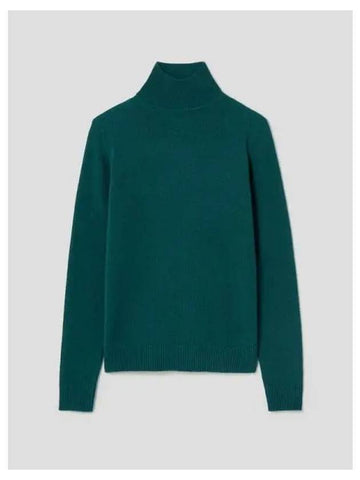 Women s Feather Cashmere Basic Turtleneck Pullover Foliage Domestic Product - THEORY - BALAAN 1