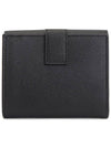 Gancini Logo Wallet Black - SALVATORE FERRAGAMO - BALAAN 3