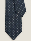 Maillons Degrades Silk Tie Marine - HERMES - BALAAN 3