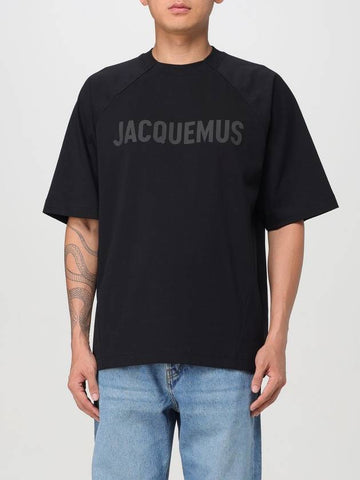 T-shirt di cotone Jacquemus con logo - JACQUEMUS - BALAAN 1