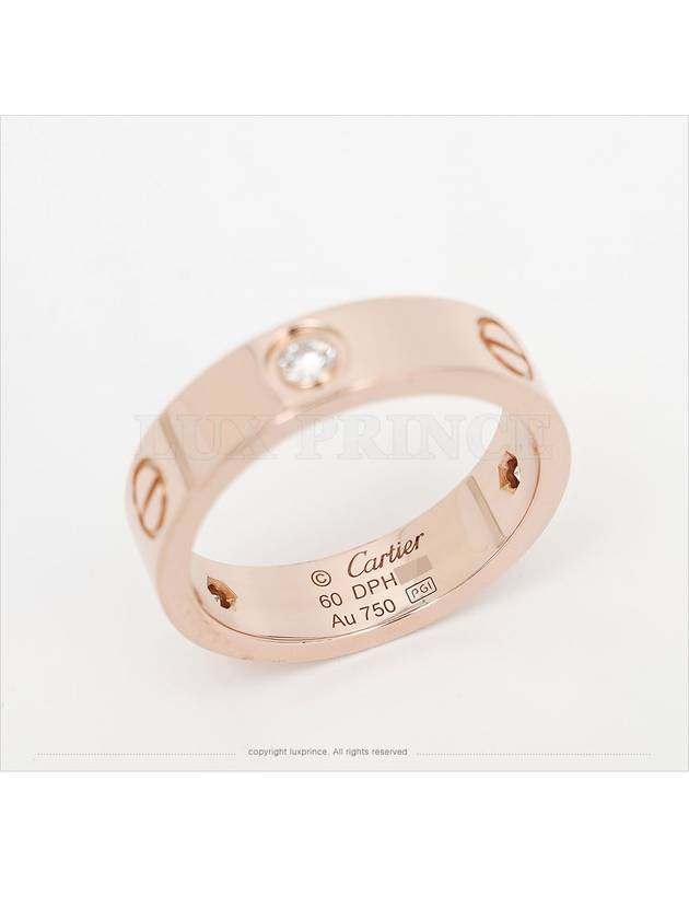 3P Diamond Love Ring PG 1004rt - CARTIER - BALAAN 5