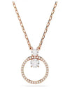 Constella Pendant Necklace Rose Gold - SWAROVSKI - BALAAN 3