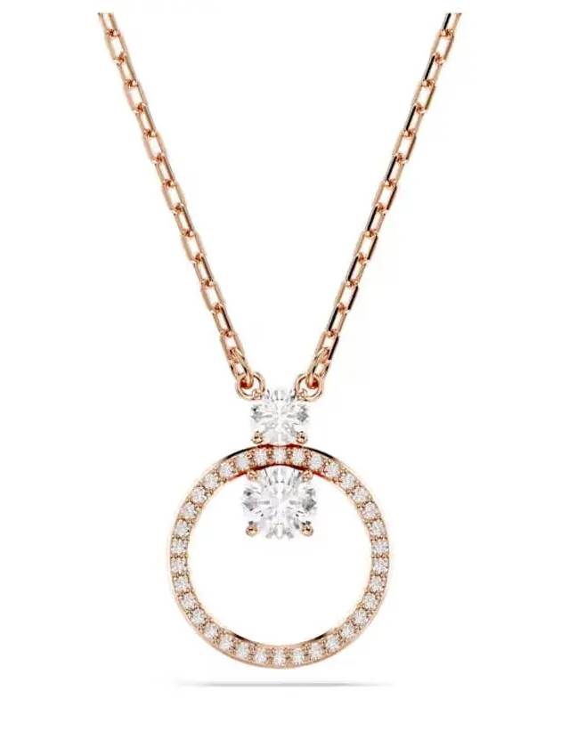 Constella Pendant Necklace Rose Gold - SWAROVSKI - BALAAN 3