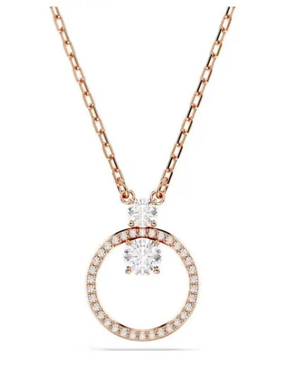 Constella Pendant Necklace Rose Gold - SWAROVSKI - BALAAN 2