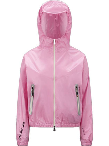 Women's Crozat Windbreaker Pink - MONCLER - BALAAN 1