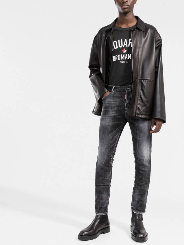 Men's Skater Jeans Black - DSQUARED2 - BALAAN 4