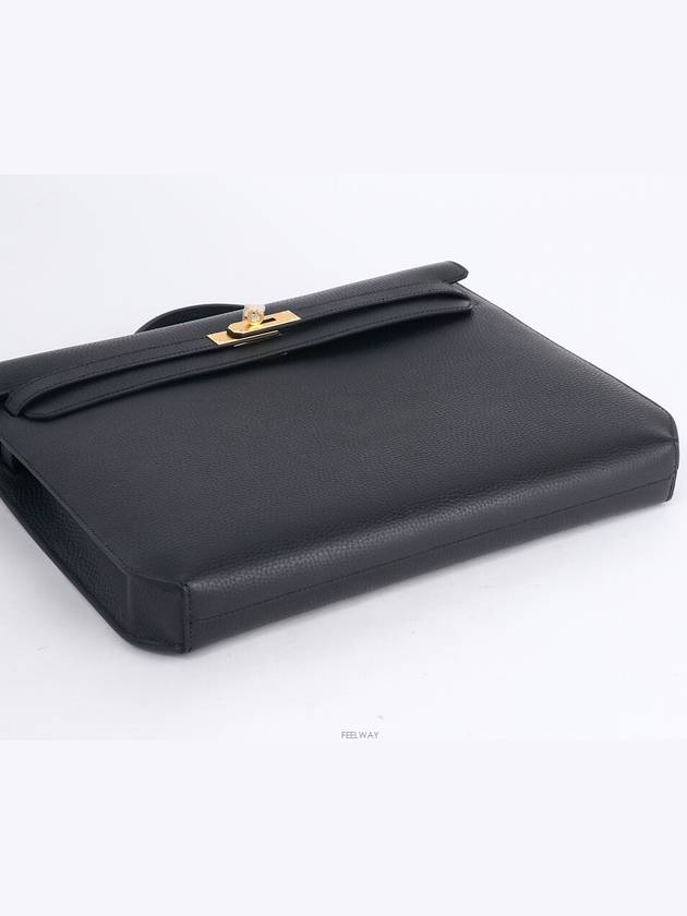 Kelly Depeche 36 Black Gold B 72730 - HERMES - BALAAN 5